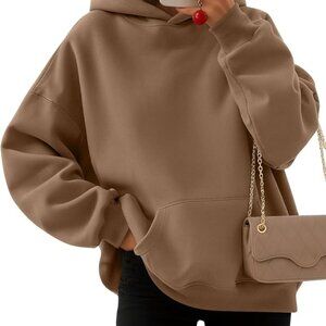 EFAN Womens Hoodies Oversized Sweatshirts Pullover Fleece Sweaters Long Sleeve